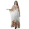 thumbnail image 2 of Moomaya Women's Swimsuit Cover up Caftan Swimwear Sheer Turkish Kaftans Beach Long Dress, 2 of 6