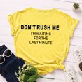 thumbnail image 2 of Summer Tops For Women 2023 Women Letter Printing Short Sleeve Shirt Casual Tops Blouse, 2 of 4
