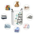 thumbnail image 6 of Kll Lazy Day'S Waterproof Foldable Laundry Hamper Bucket With Handles For Storage Bin,Kids Room,Home Organizer (Small), 6 of 8