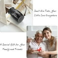 thumbnail image 4 of 3 Inches Small Stainless Steel Keepsake Cremation Urn Butterfly Mini Cremation Urns for Ashes Stainless Steel Small Memorial Ashes Holder Mini Urn Small Ash Urn, 4 of 7