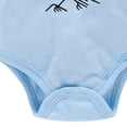 thumbnail image 5 of Kogui Baby Girl Clothes Summer Funny Baby Bodysuits Infant One-piece Baby Bodysuit Funny Baby Romper 0 3 6 9 12 18 24 Months (Blue,0-3 Months), 5 of 6