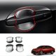 thumbnail image 2 of Car Chrome External Door Handle Bowl Cover Cup Cavity Trim Insert Catch Molding for Toyota Yaris Ati, 2 of 5