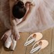 thumbnail image 4 of CRAFTHROU 1Par Zapatillas De Ballet Amarillas Con Medias Suelas Y Protectores De Punta Para Control Y, 4 of 6