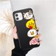 thumbnail image 1 of Funda de teléfono de animales bonitos para iPhone 11 12 13 Pro Max X XS XR 7 8 6 Plus SE 2020 dibujos animados gatos perro Panda funda de silicona suave regalo Deng Xun unisex, 1 of 2