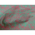 thumbnail image 5 of oneOone Cotton Poplin Red Fabric Block Craft Projects Decor Fabric Printed By The Yard 42 Inch Wide-19, 5 of 5