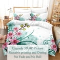 thumbnail image 3 of New 3PCS Twin Full Sets Bedding 3D Pillowcase Covers Quilt Bed Double Single Size king Set Cover Duvet Flower, 3 of 7