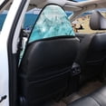 thumbnail image 4 of XYZCANDO Turtle Pattern Terry Cloth Car Seat Covers Premium Car Front Seats Protector, Sweating, Suitable for Van Truck Seat, Fit for Cars Sedans Vans, 4 of 5
