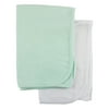 White and Mint Thermal Blankets