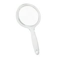 thumbnail image 2 of 10x/1x Magnifying Hand Makeup Mirror - 5.5" Clear Acrylic Double Sided Magnified Miror - Handheld Beauty Hair Styling Mirrors with Handle for Travel Bathroom, 2 of 5