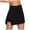 Black, variant on biudgviw Skorts for Women High Waisted Stretch Athletic Tennis Golf Skirts Side Slit Workout Skirt with Shorts for Gym