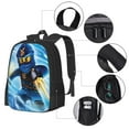 thumbnail image 4 of NinJago Backpack Shoulder Bag For Men Women With Adjustable Padded Straps Daypack School College Travel Computer Casual Bookbag Unisex Laptop Lightweight Large Capacity Satchel Knapsack, 4 of 9