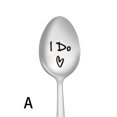 thumbnail image 1 of Cuchara creativa de acero inoxidable con dibujos animados, cuchara para mezclar, cuchara para sopa, múltiples patrones, letras opcionales, vajilla para el hogar, 1 of 5
