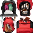 thumbnail image 2 of Mochila Rawlings THE JOURNEY para jugador de béisbol/sóftbol, color menta y rosa, 2 of 7