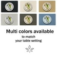 thumbnail image 6 of More Décor Faux Leather Placemats for Dining and Kitchen Table - Stain and Heat Resistant, Anti-Slip, Wipable and Washable - Set of 4 and 6 - Solid Colors (Solid Blue, 6), 6 of 6
