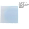 thumbnail image 3 of YAOMOBB Gradient Color Memo Pad Gradient Color Sticky Note Pads Smooth Writing Self Adhesive Notepads for Scrapbooking and DIY, 3 of 7