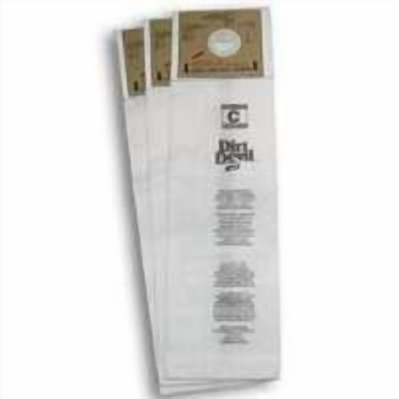 Dirt Devil Type C Deluxe Vacuum Bags 3-Pack, 3700147001