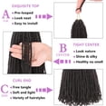thumbnail image 4 of Hair ZRQ Micro Twist de ganchillo, 20 cm, Bob Passion Twist, 9 paquetes, 4 of 7