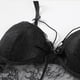 thumbnail image 2 of Gibobby Camisón para mujer Día de San Valentín Conjunto pijama dos piezas con falda lunares malla pestañas para mujer y Sexy nuevo diseño 2022(Negro,A), 2 of 4