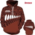 thumbnail image 3 of Sudadera con capucha de manga larga con estampado 3D para hombre, suéter con estampado maorí, sudadera holgada de gran tamaño, ropa de calle de primavera y otoño, 3 of 5