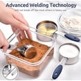 thumbnail image 3 of Frigidaire Stainless Steel Measuring Cups and Spoons, Set of 8, Silicone Handle, 3 of 4