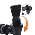 thumbnail image 3 of Luxshiny 2Ud Llave Para De Bebidas Inoxidable Con Antifugas Negro, 3 of 8