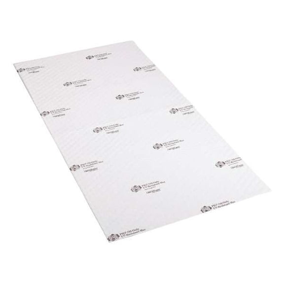 Pig Absorb Pad,Oil-Based Liquids,White,PK6 MAT4306