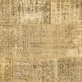 thumbnail image 1 of Ahgly Company Indoor Square Patchwork Brown Transitional Area Rugs, 6' Square, 1 of 4