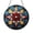 Stained Glass 5.9 Inch, variant on Tibetan Mandala Stained Glass Suncatcher – Sacred Vajrayana Buddhist Window Hanging, Zen Meditation Decor, Spiritual Gift Idea
