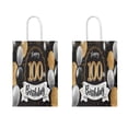 thumbnail image 3 of 100th Party Favor Gift Bags 20 PCS 100th Retro Style Candy Goodies Cardboard Bags for 100th Theme Giving Birthday Party retirement Decoration Supplies, 3 of 7