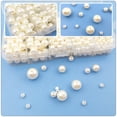 thumbnail image 5 of UPGRATOR DIY Pearl Beads Jewelry Making Kit White 440 Pieces Design, 5 of 8