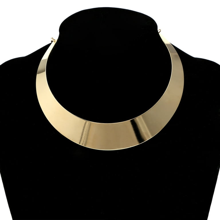 Outlet J.M FORGE necklace torque vintage gold plated