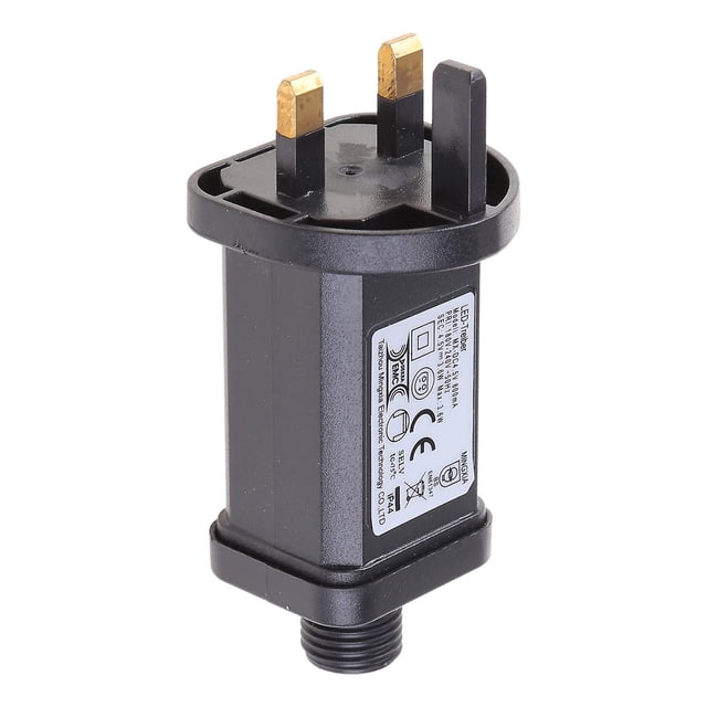 Transformador LED de 4,5 v, fuente de alimentación, transformador de bajo voltaje impermeable, regulación del Reino Unido Feliz Sencillez