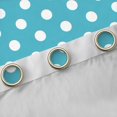 thumbnail image 4 of Homewish Kids Children Retro Polka Dots Curtains Pack of 2 (42x84 Each),Minimalist Circle Curtains Blackout,Mid Century Vintage Geometric Bedroom Curtains,Ultra Soft Home Decor, 4 of 6