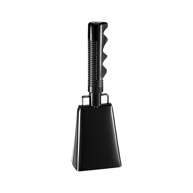 Cowbell for Sporting Events and Graduation Ceremonies – 120 dB Brass Noise Maker with Adjustable Strap