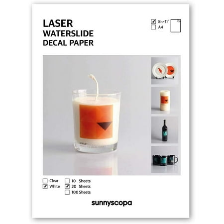 slide x11 waterslide printer decal transfer laser sheets personalized paper water
