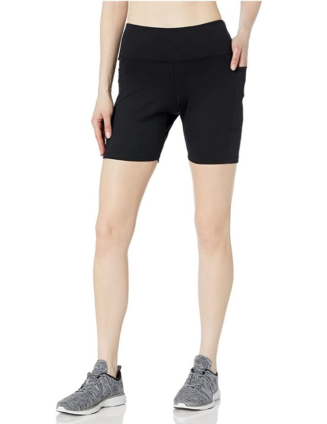 Danskin Women's Bike Short with Side 