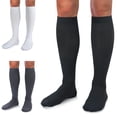 thumbnail image 1 of Calcetines de compresión UUSOCKS de 20 a 30 mm Hg para mujer y hombre, 3 pares, 1 of 5