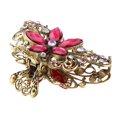 thumbnail image 3 of Clip de de Imitación Multicolor Pinza Abrazadera de Flor rojo Zulema Abrazaderas de pelo de la mujer, 3 of 5
