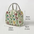 thumbnail image 3 of CBGELRT Lunch Box Leakproof Portable Reusable Insulated Lunch Bag with Side Pocket Cooler Tote for Work School Travel Picnic D, 3 of 4