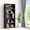 5 Tier Black, variant on CONCETTA 5 Shelf Bookcase, 53 Inch Tall Floor Standing Open Bookshelf for Home Office and Living Room, Classic Rust