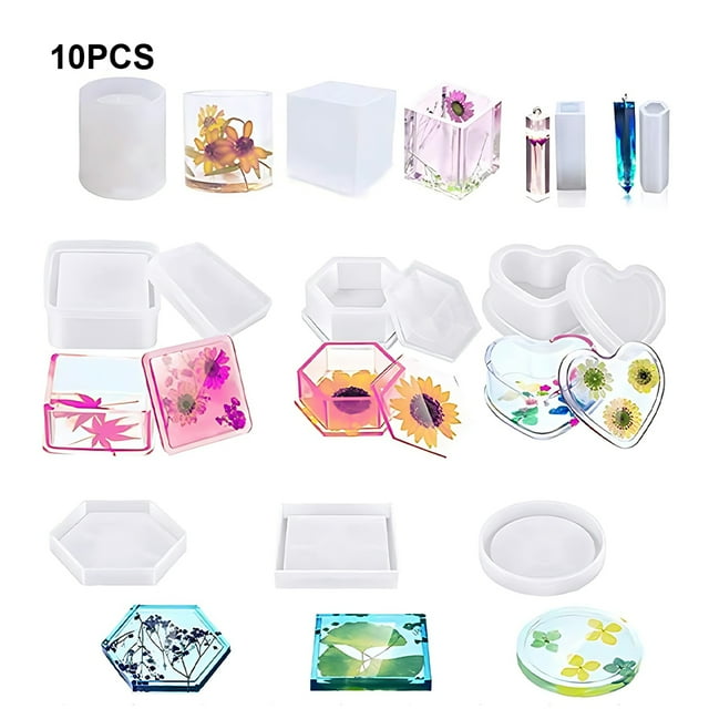 maskred Kits de Résine Compacts et Faciles à Ranger pour les Débutants