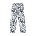 thumbnail image 3 of Lsque Chicken And Fish Print Men's Pajama Pants, Lounge Pant - Comfortable Home Wear,Elastic Waistband, Stylish Design-Large, 3 of 9