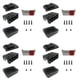 thumbnail image 1 of 4X Caja de Batería de Iones de Litio (Sin Celda de Batería) Caja de Almacenamiento de Batería para 18V 6.0Ah 3Ah Cáscara de Batería de Litio, 1 of 5
