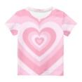 thumbnail image 5 of hengsof Kids Tie Dye Shirts for Boys Girls Outfit Clothes Children Short Sleeve Tees Tie-Dye T Shirt 3-14 Years, 5 of 6
