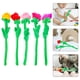 thumbnail image 3 of 5 rosas artificiales para decorar con flores falsas, adornos de rosas de peluche para niños., 3 of 6