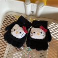 thumbnail image 1 of Sanrio-guantes de punto Kuromi Hello Kitty Melody Flip Cover, estudiante, escritura, peluche suave, oficina, pantalla táctil, regalo femenino, 1 of 4