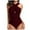 Wine, variant on Swimming Costume Women Swimwears Platform Competitors Analysis Piece Push Up Solid Print Swimsuit for Women Navy L