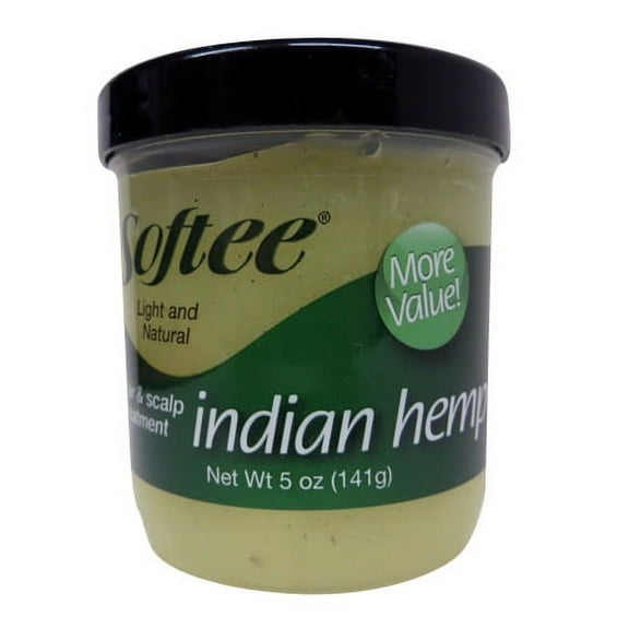 Softee Light And Natural Indian Hemp Hair And Scalp Treatment, 5 Oz