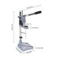 thumbnail image 2 of Adjustable Bench Clamp Drill Press Stand Workbench Repair Tool For Hand Drilling for Industrial Use, 2 of 20