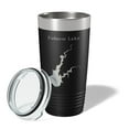 thumbnail image 2 of Folsom Lake Map Tumbler Travel Mug Insulated Laser Engraved Coffee Cup California 20 oz Black, 2 of 5
